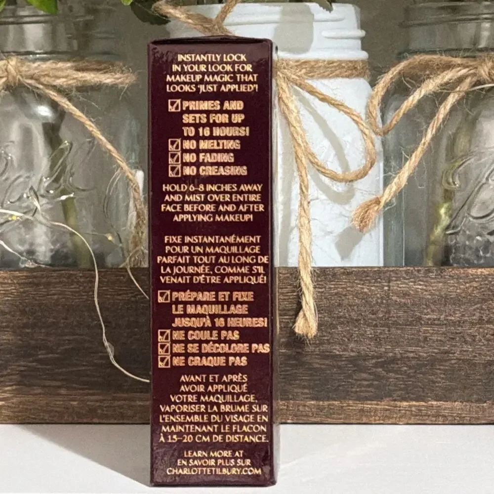Charlotte Tilbury Airbrush Flawless Setting Spray 1.1 oz Travel Size NIB